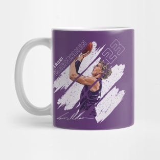 Lauri Markkanen Utah Stripes Mug